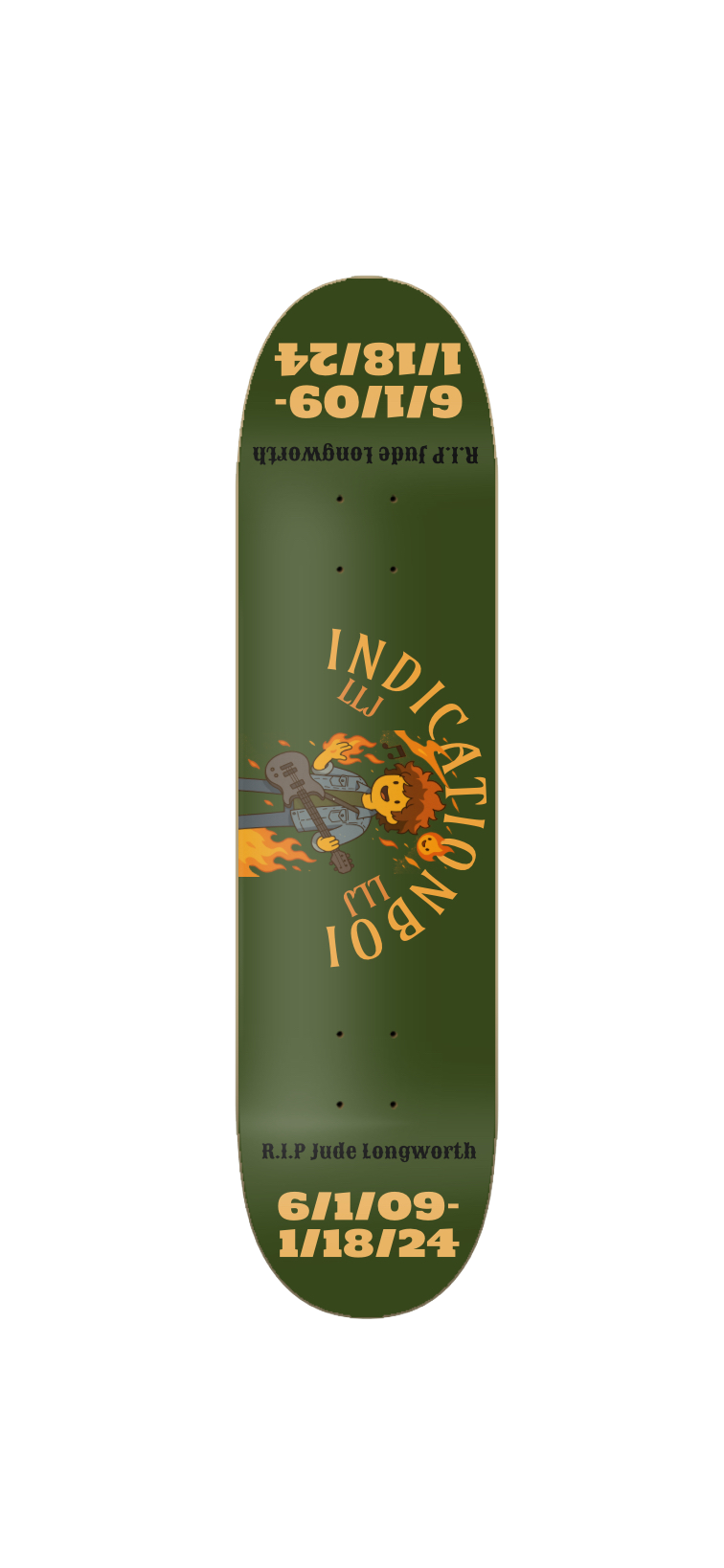 Jude's Board(Green & tan)